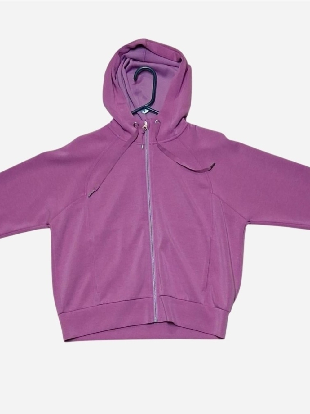 SPANX Cotton Fleece Full Zip Hoodie